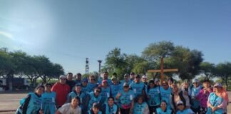 Por presencia de peregrinos, transitar con precaución por Rutas Nacionales 38 y 64
