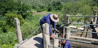 Vandalizaron canal matriz que entrega agua de riego