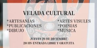 Velada Cultural en San Antonio, organizada por artistas de distintas ramas