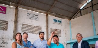 El Gobernador recorrió avances de obra en Ateneo y entregó una nueva ambulancia para Valle Viejo