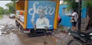 Las Calles de Valle Viejo cada vez que llueve un desastre