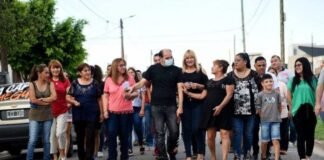 Se inauguró el asfaltado en el barrio «5 de Diciembre»