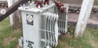 Un camión chocó contra un poste de luz y dejó a varias localidades de Capayán sin luz