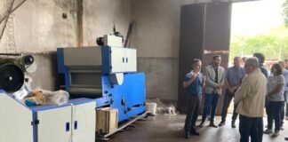 Una máquina para potenciar el tejido de vicuña