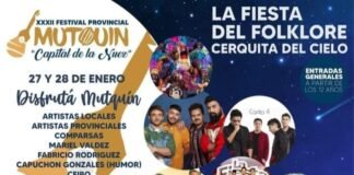 XXXII EDICIÓN DEL FESTIVAL PROVINCIAL DE MUTQUÍN – » CAPITAL DE LA NUEZ» 2023
