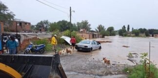 15 familias evacuadas en Santa María