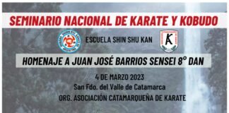Seminario nacional de karate y kobudo en homenaje al sensei juan jose barrios