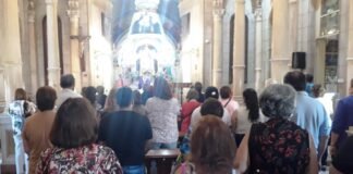 Celebraciones en el Camarín de la Virgen: Miércoles de Ceniza