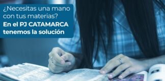 Clases de apoyo en la sede capital del PJ