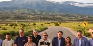 Culminaron el primer tramo de la obra de pavimentación de Ruta Provincial Nº1