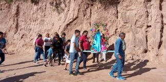 Culminaron las fiestas de la Virgen del Rosario en Los Ángeles Norte