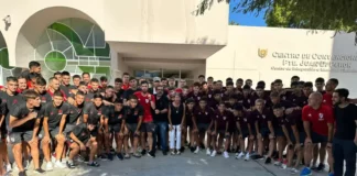 Entrenamiento abierto de River