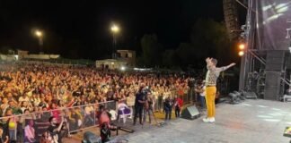 ESPECTACULAR SHOW DE LUCIANO PEREYRA EN LA VENDIMIA DE TINOGASTA