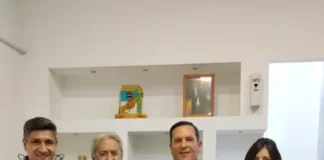 Fidel Sáenz reafirmó su compromiso con el Círculo de Periodistas Deportivos