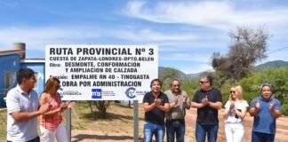 INICIAN LOS PRIMEROS TRABAJOS EN LA CUESTA DE ZAPATA