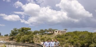 INICIÓ LA INTERVENCIÓN EN EL DIQUE LA CAÑADA