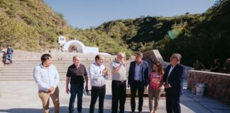 Katopodis junto a Jalil y Saadi recorrió La Gruta y El Jumeal