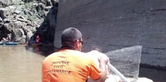 Recogieron cerca de 8 mil peces muertos del dique La Cañada