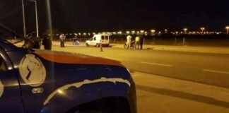 Alto Fariñango: tiró una moto de la policía y lo aprehendieron