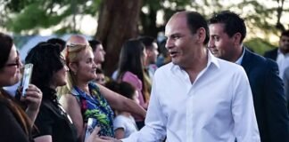 Gustavo Saadi: «Me encantaría que Raúl Jalil sea candidato a Presidente de la Nación» Gustavo Saadi, Francisco Sosa