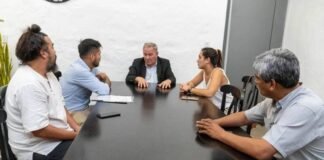 El Vicegobernador Rubén Dusso recibió a representantes del Instituto Nacional de Asuntos Indígenas Ruben Dusso, Asuntos Indigenas