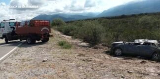Tragedia vial: una docente perdió la vida tras un vuelco en Andalgalá