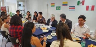 Bienvenida de Estudiantes extranjeros a la UNCA