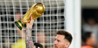 Con un gol de Messi, Argentina venció 2-0 a Panamá en la fiesta del campeón del mundo