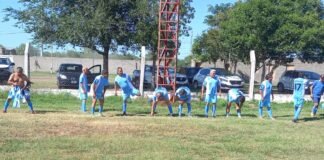 El seleccionado +55 sigue con su preparación