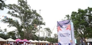 Fiesta en el parque Adán Quiroga por el Día de la Mujer