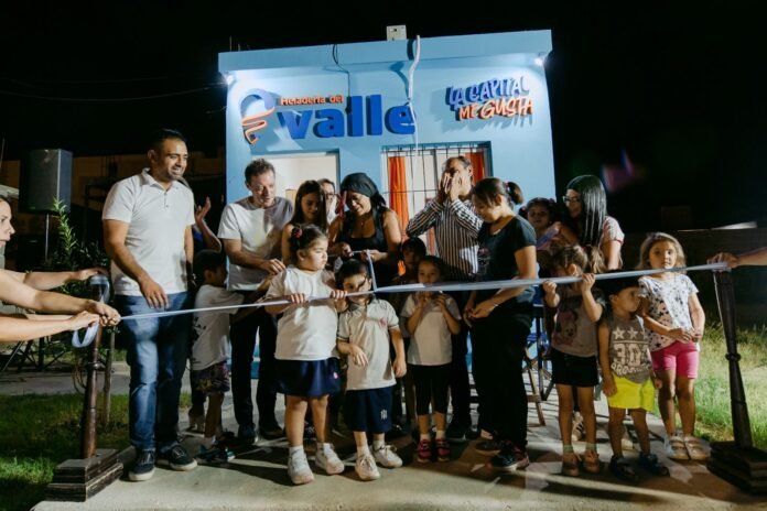 Gran inauguración de la Heladería Social del Valle