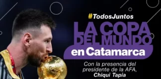 La Copa del Mundo, en el Estadio Bicentenario