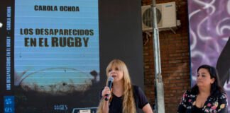 Mes de la Memoria: Ochoa presentó su libro «Los desaparecidos en el rugby»