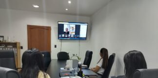 Reunión del equipo de salud con municipios por el dengue