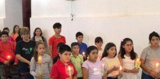 Se inició la catequesis en Miraflores