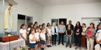 Gustavo Saadi inauguró un nuevo SUM Gustavo Saadi, Francisco Sosa