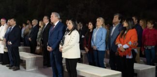 Ruben Dusso participo de la inauguración del Paseo Cultura y Religioso Virgen del Valle