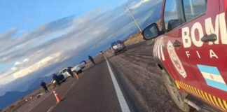 Sufrió graves heridas al volcar en Fiambalá