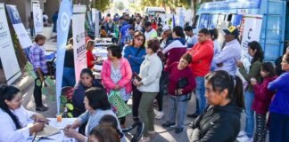 Catamarca con Vos y el Municipio brindaron más de 2 mil prestaciones en el barrio Alem