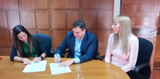 Economía y el municipio de Los Altos firmaron convenios en pos de modernizar la Administración Municipal