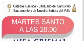 Este martes se celebra la Misa Crismal