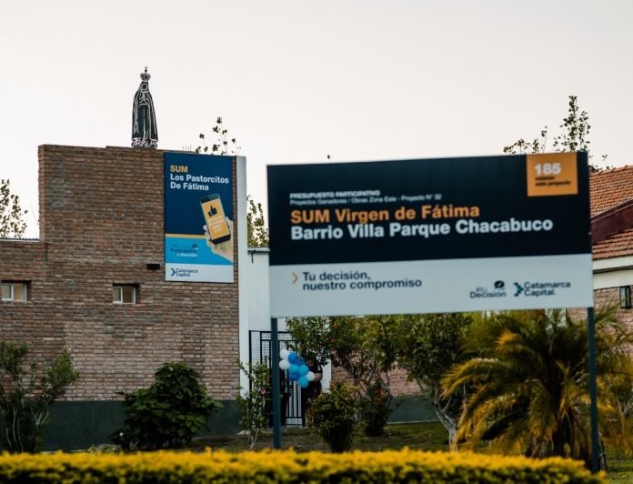 Gran inauguración del SUM “Los Pastorcitos de Fátima”