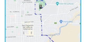 Homenaje de gauchos a la Virgen: dispositivo de seguridad