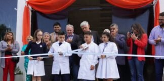 La Puerta celebró su 132° aniversario inauguración su nuevo SUM