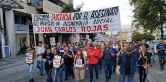 Marchan pidiendo Justicia por Juan Carlos Rojas