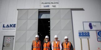 Raúl Jalil visitó la planta piloto de Kachi, que emplea una tecnología innovadora en extracción de Litio
