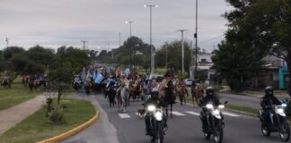 Se realizó la Cabalgata de la Virgen en una jornada plena de fe y tradición