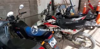 Operativo de control vehicular en Recreo terminó con 7 motocicletas secuestradas