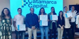 En el último año creció la cantidad de personas capacitadas y beneficiadas por los Programas de Empleo de la Capital Gustavo Saadi, Fernando Monguillot