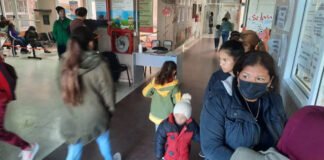 Alta ocupación de camas por casos de bronquiolitis en el Hospital de Niños